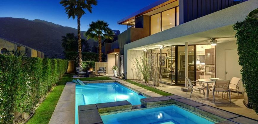 Duplex avec piscine privée à Palm Springs, Californie, USA