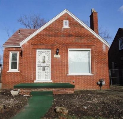 Immobilier à vendre à Detroit, 3 chambres, Michigan, USA