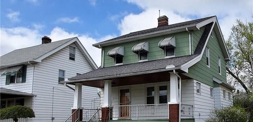 Jolie maison à Cleveland pour un bon investissement locatif, 2 chambres, Ohio, USA
