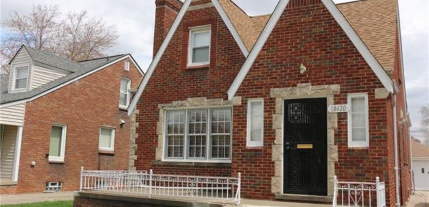 Maison en brique Cleveland pour location, 3 chambres, Ohio, USA