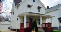 Maison coloniale pour location, 3 chambres, Cleveland, Ohio, USA