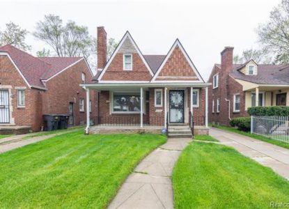 Maison à vendre à Détroit, 3 chambres, Michigan, USA
