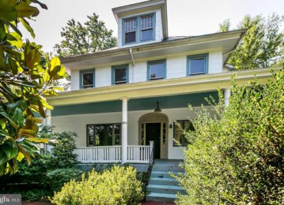 Villa traditionnelle rénovée en vente Baltimore USA