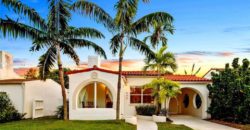Villa d’un lot de 6 453 pieds carrés à Miami USA